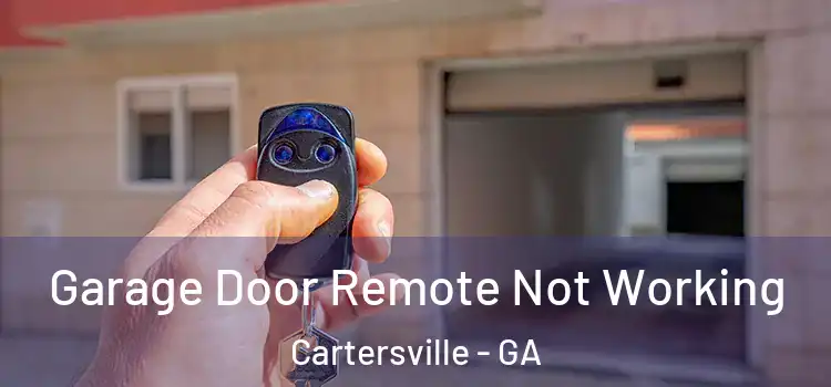  Garage Door Remote Not Working Cartersville - GA